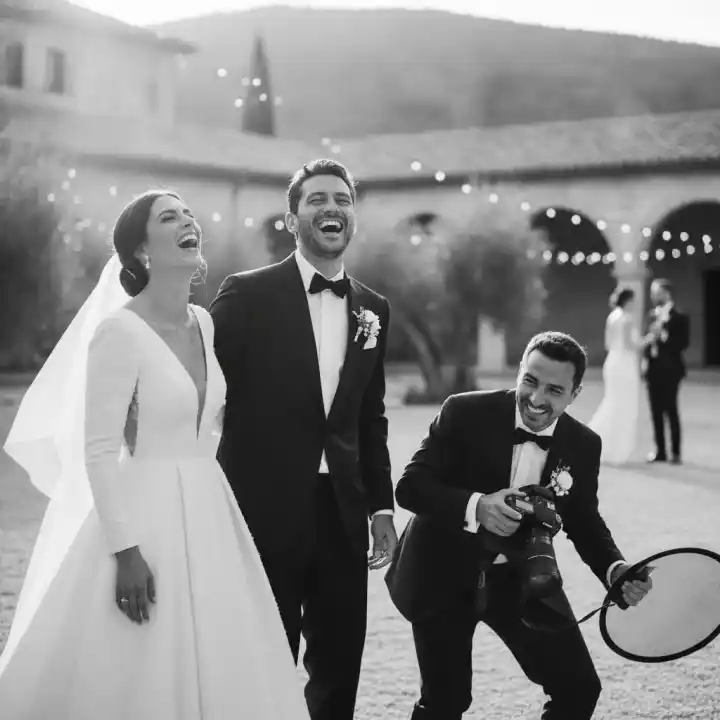 Team fotografia editoriale in studio e reportage wedding style