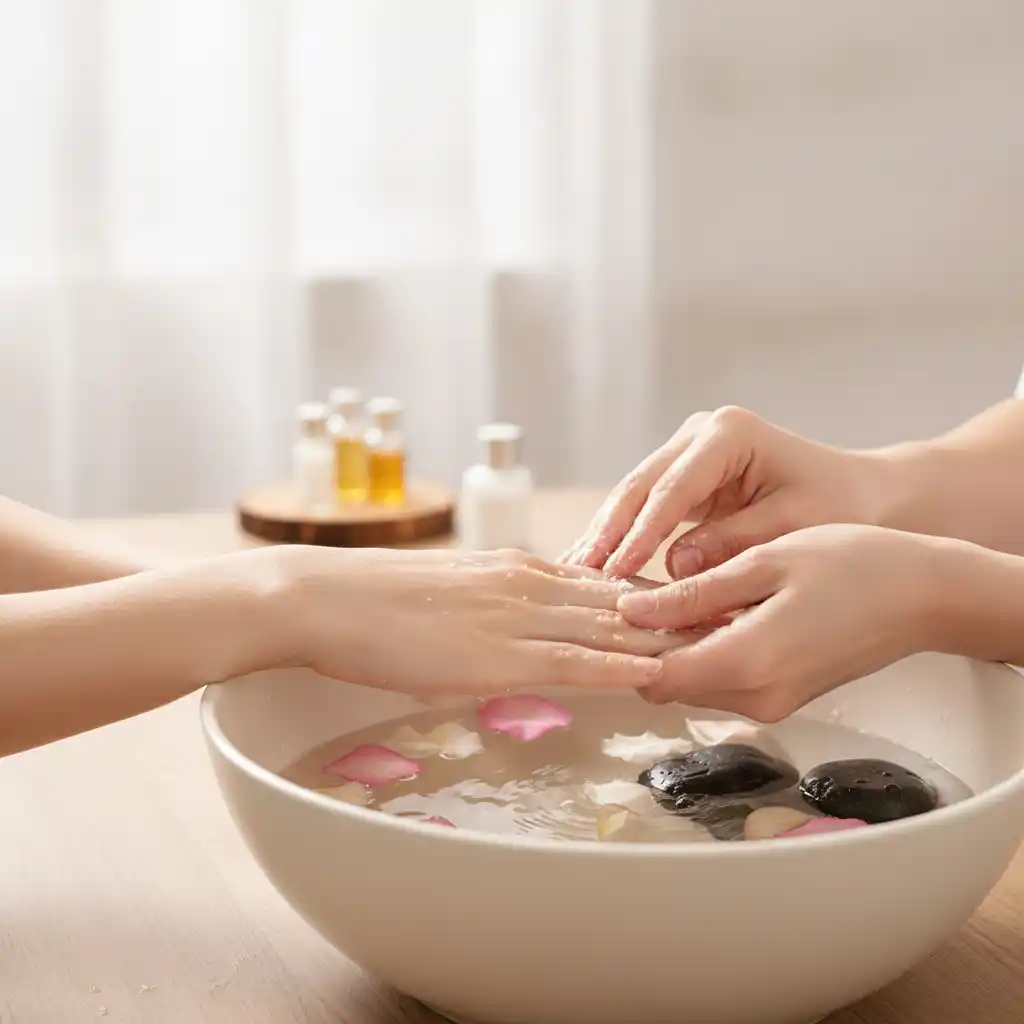 Manicure SPA (scrub + massaggio)