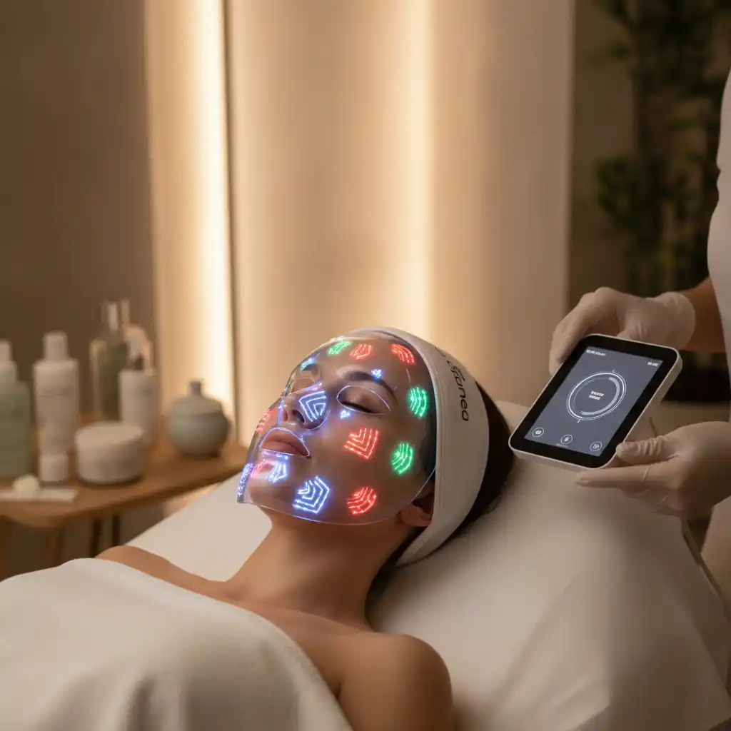 Trattamento con Maschera LED personalizzato