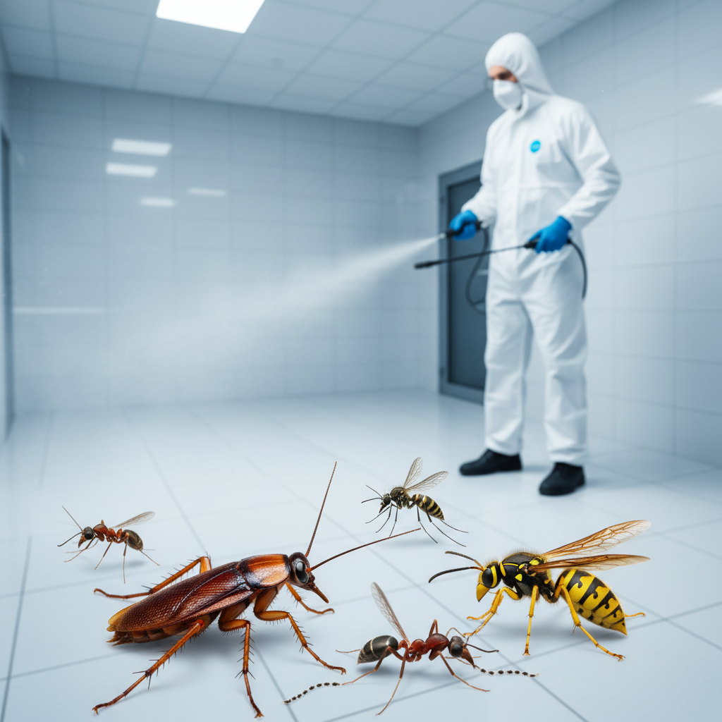 Disinfestazione insetti striscianti e volanti