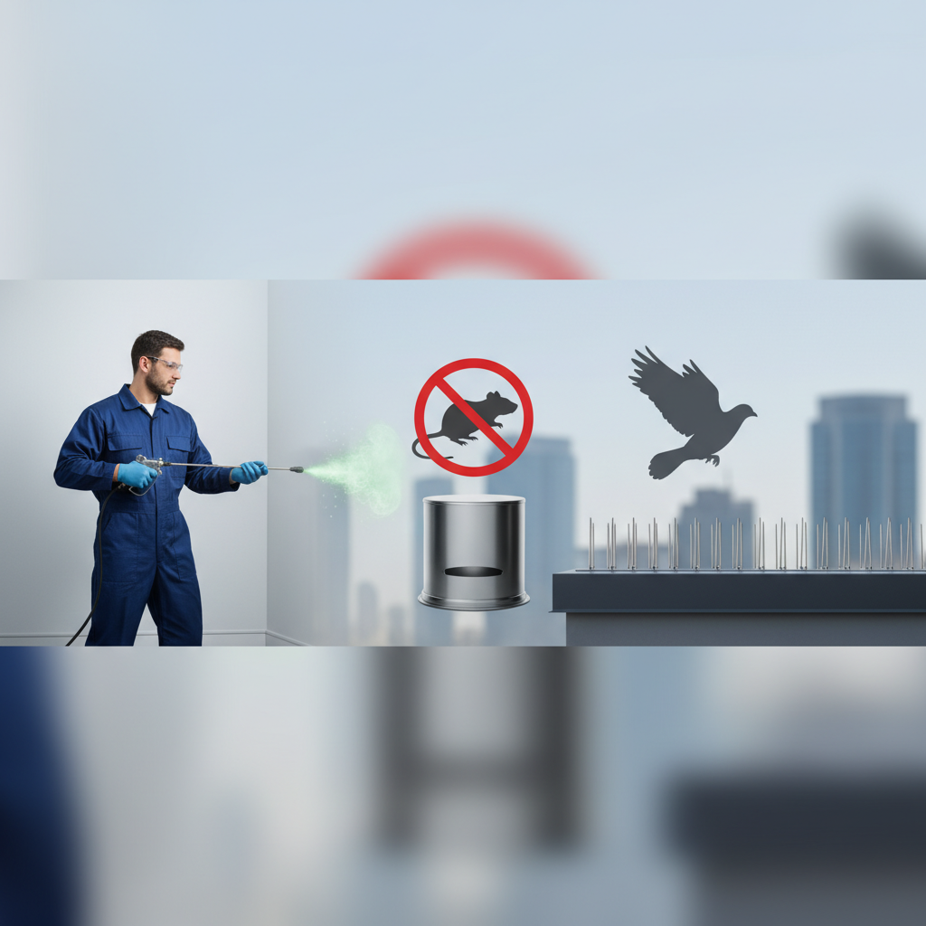 5. Disinfestazioni, derattizzazione, allontanamento volatili