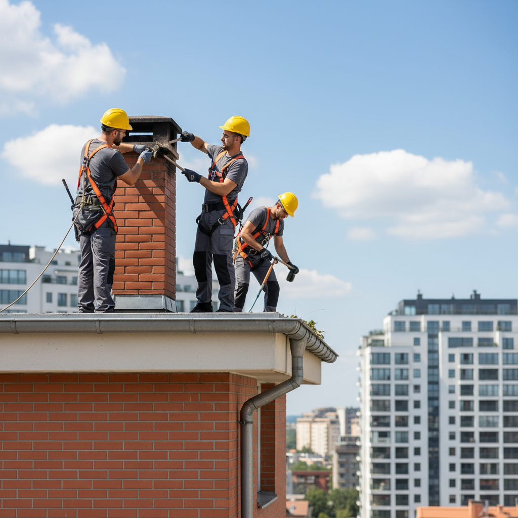 Pulizia canne fumarie, grondaie, pluviali