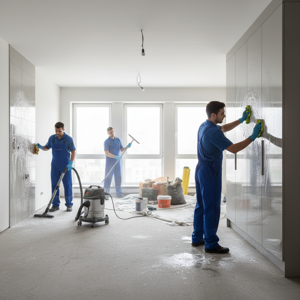 Pulizie straordinarie e post-cantiere