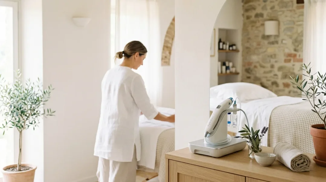 Dispositivo professionale per pulizia viso avanzata Hydraface