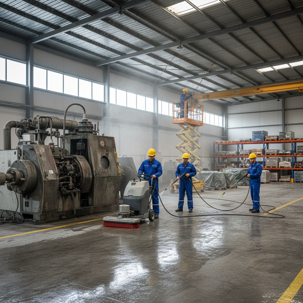 Pulizie industriali