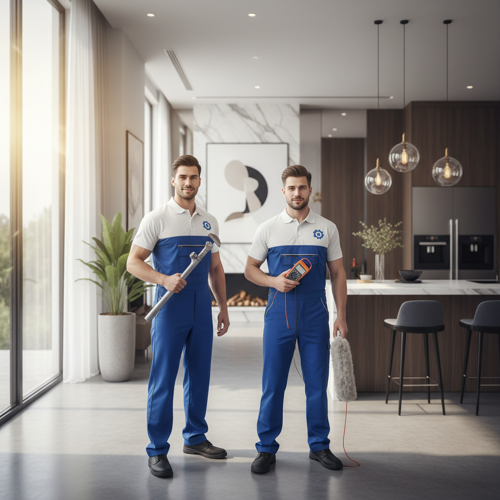 Il team di Multiservice al lavoro