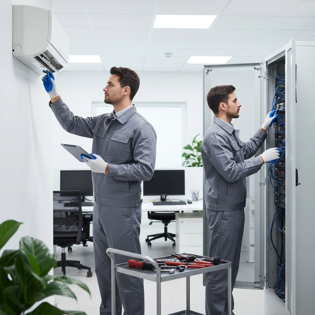 Manutenzione impianti ufficio