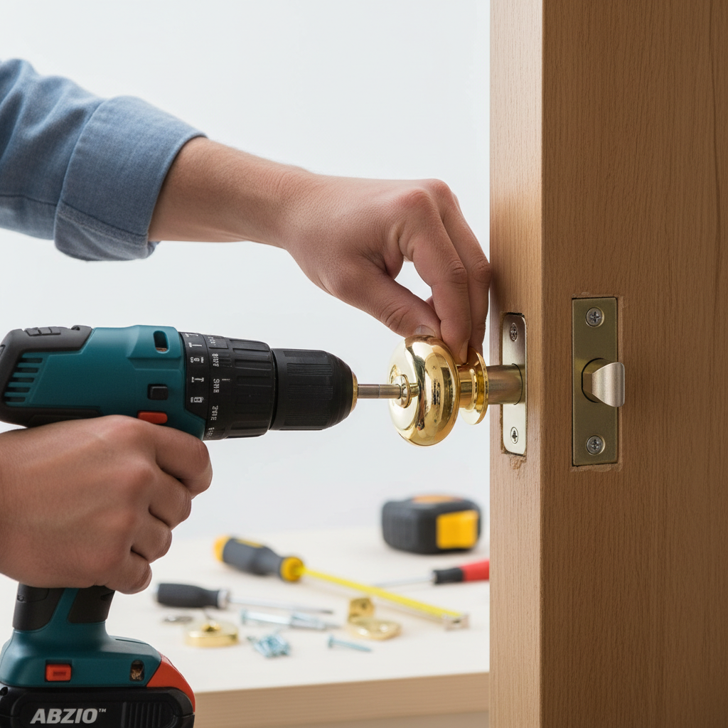 Posa e riparazione serrature, maniglie, cerniere