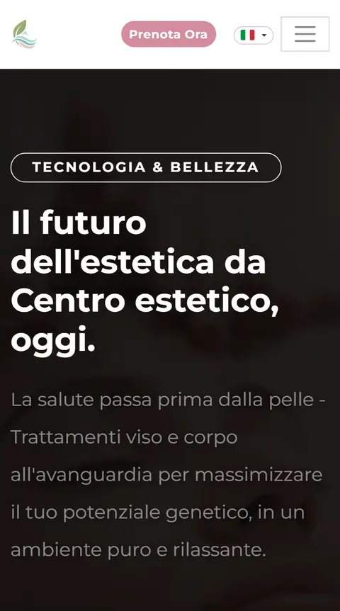 Il sito di Centro estetico