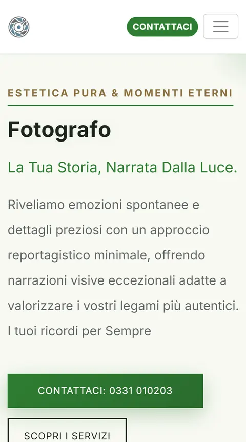 Il sito di Fotografo