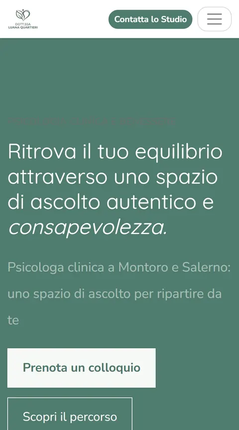 Il sito di Dott.ssa Luana Quartieri