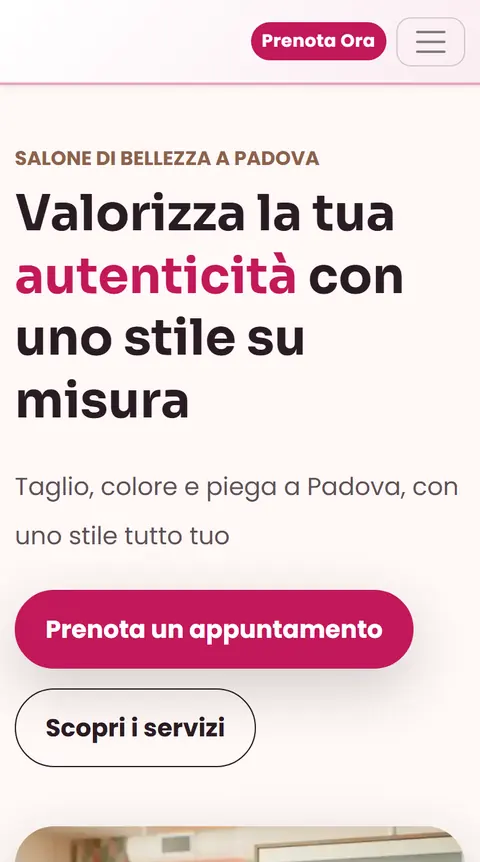 Il sito di Sofia Coiffeur